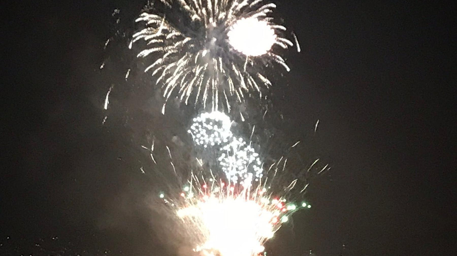 Fireworks on Coast