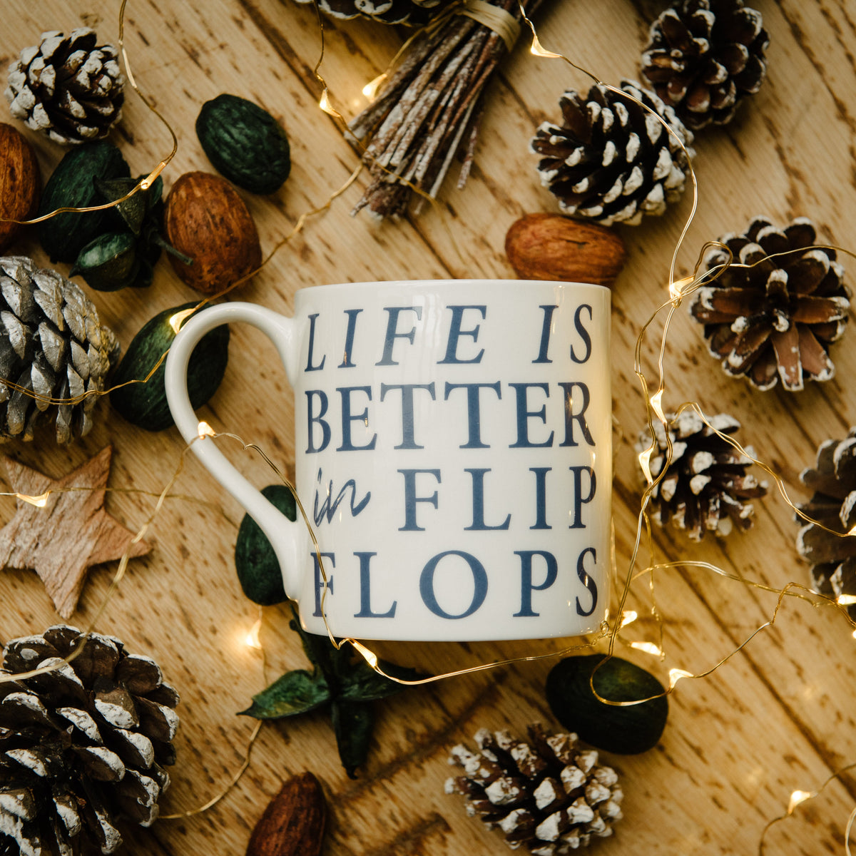 Life is Better in Flip Flops Mug-SeaKisses