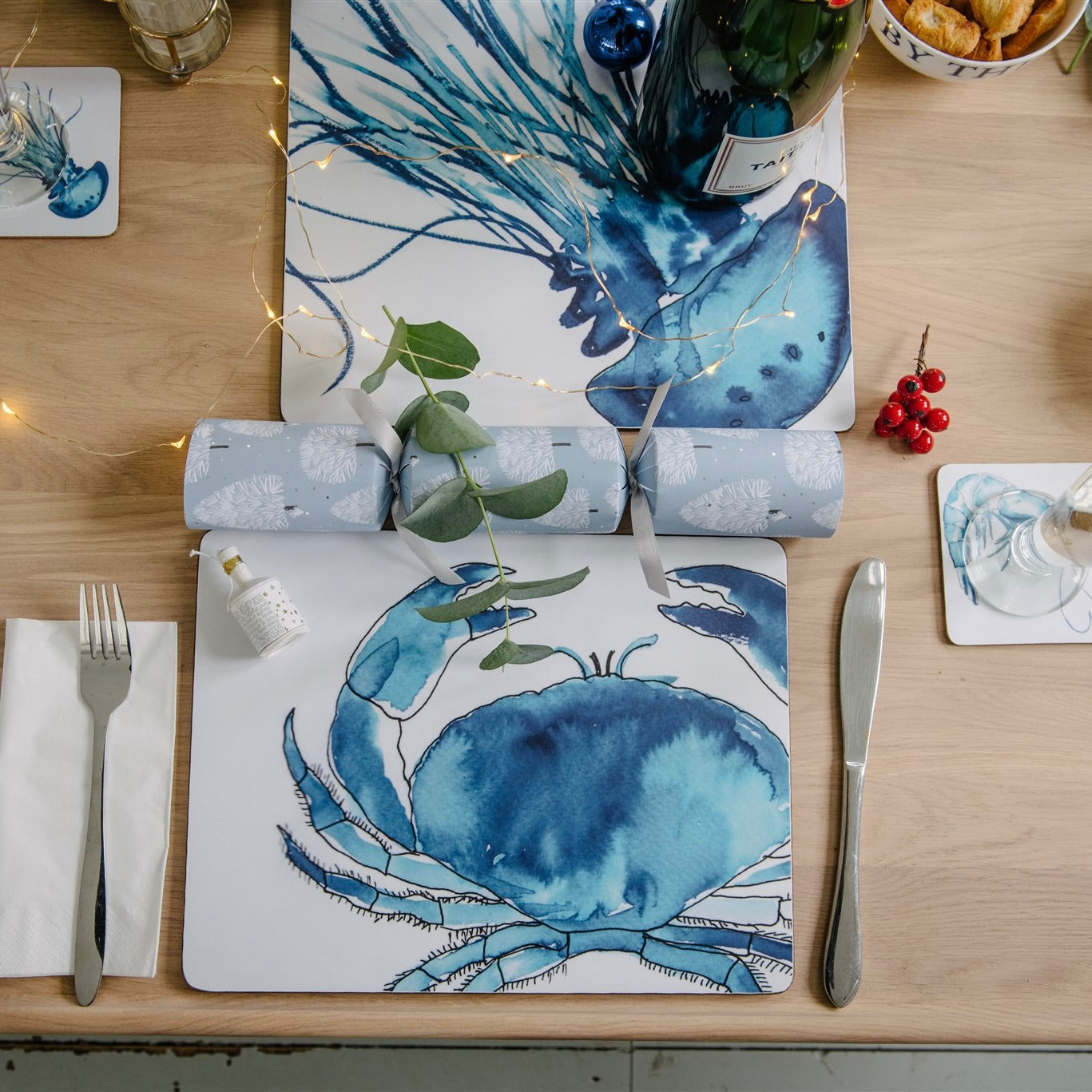 Crab Design Placemat-SeaKisses