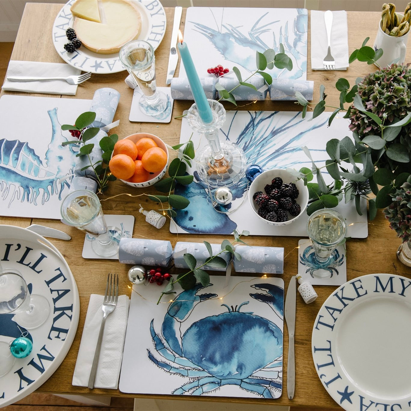 Crab Design Placemat-SeaKisses