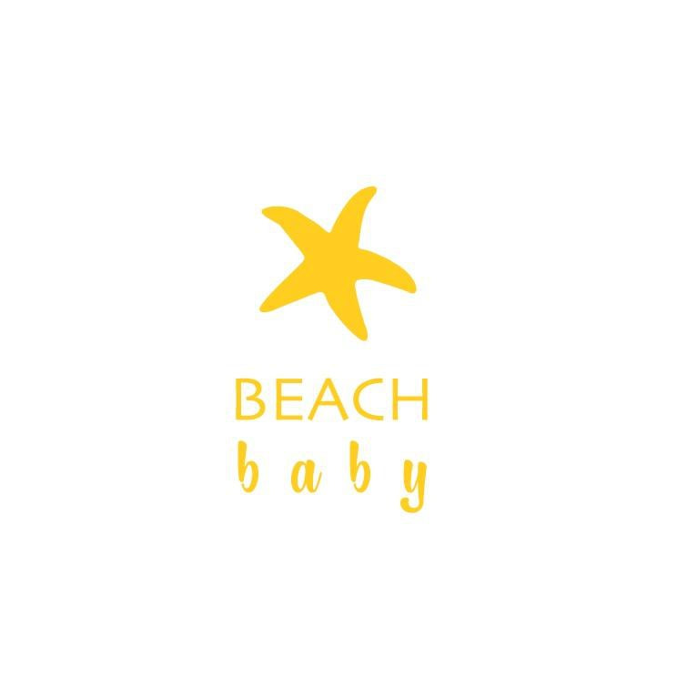 Beach Baby - Greeting Card-SeaKisses