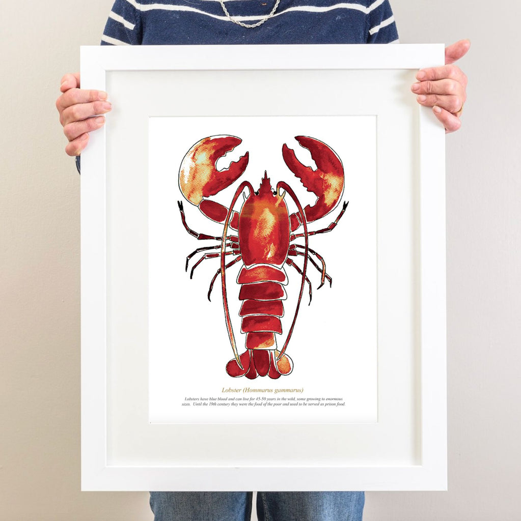The Red Lobster Print-SeaKisses