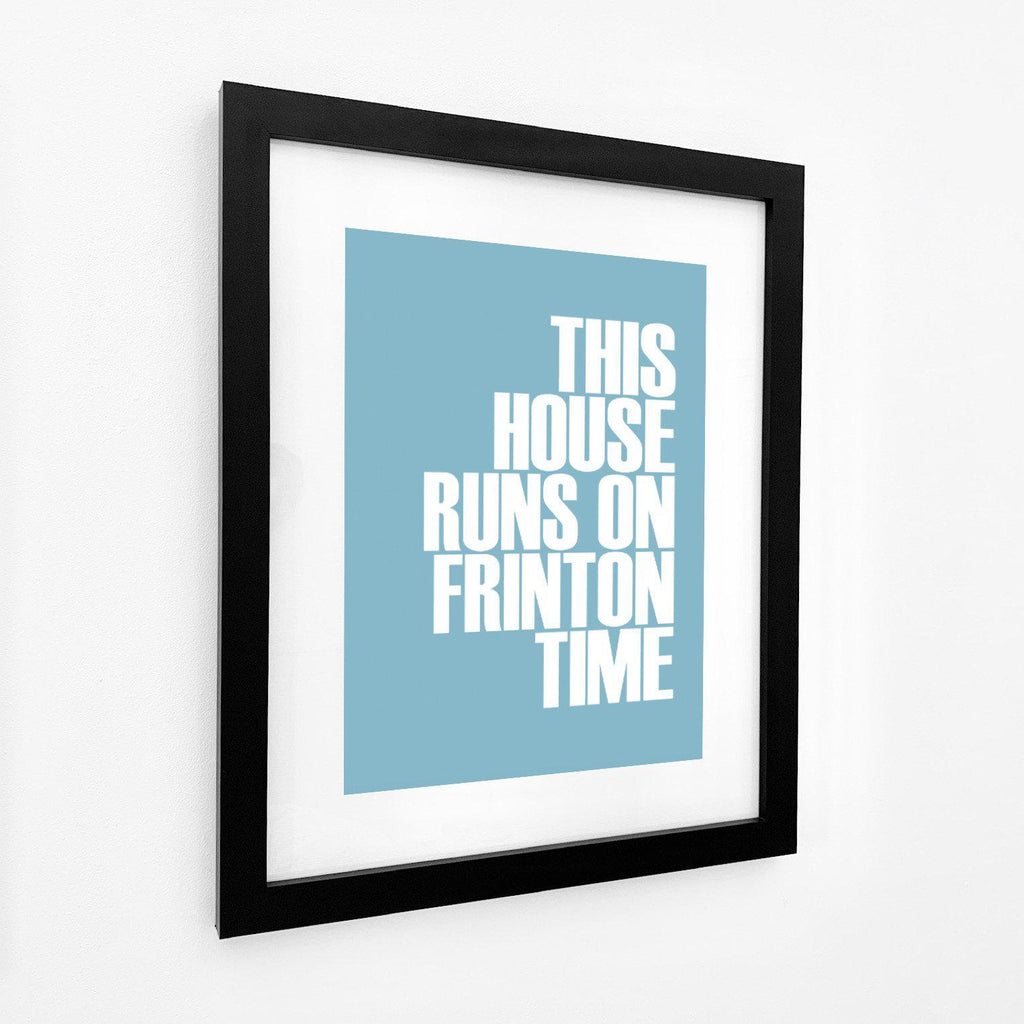 Frinton-on-Sea Time Typographic Print-SeaKisses