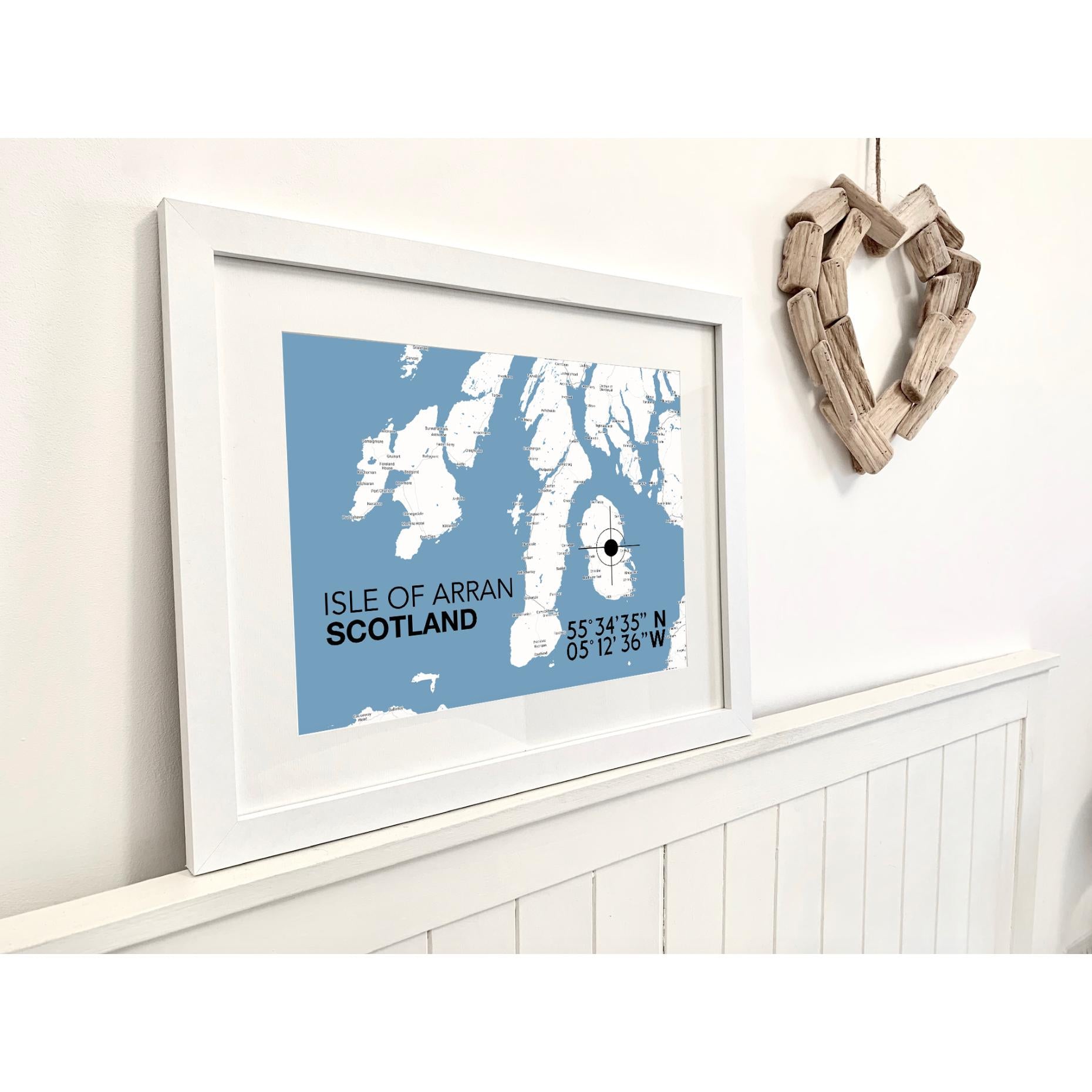 Isle of Arran Landmark Map-SeaKisses