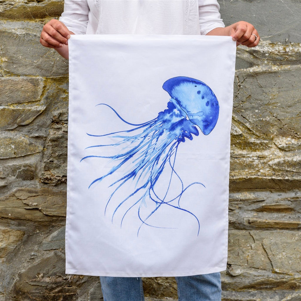 Jellyfish Tea Towel-SeaKisses