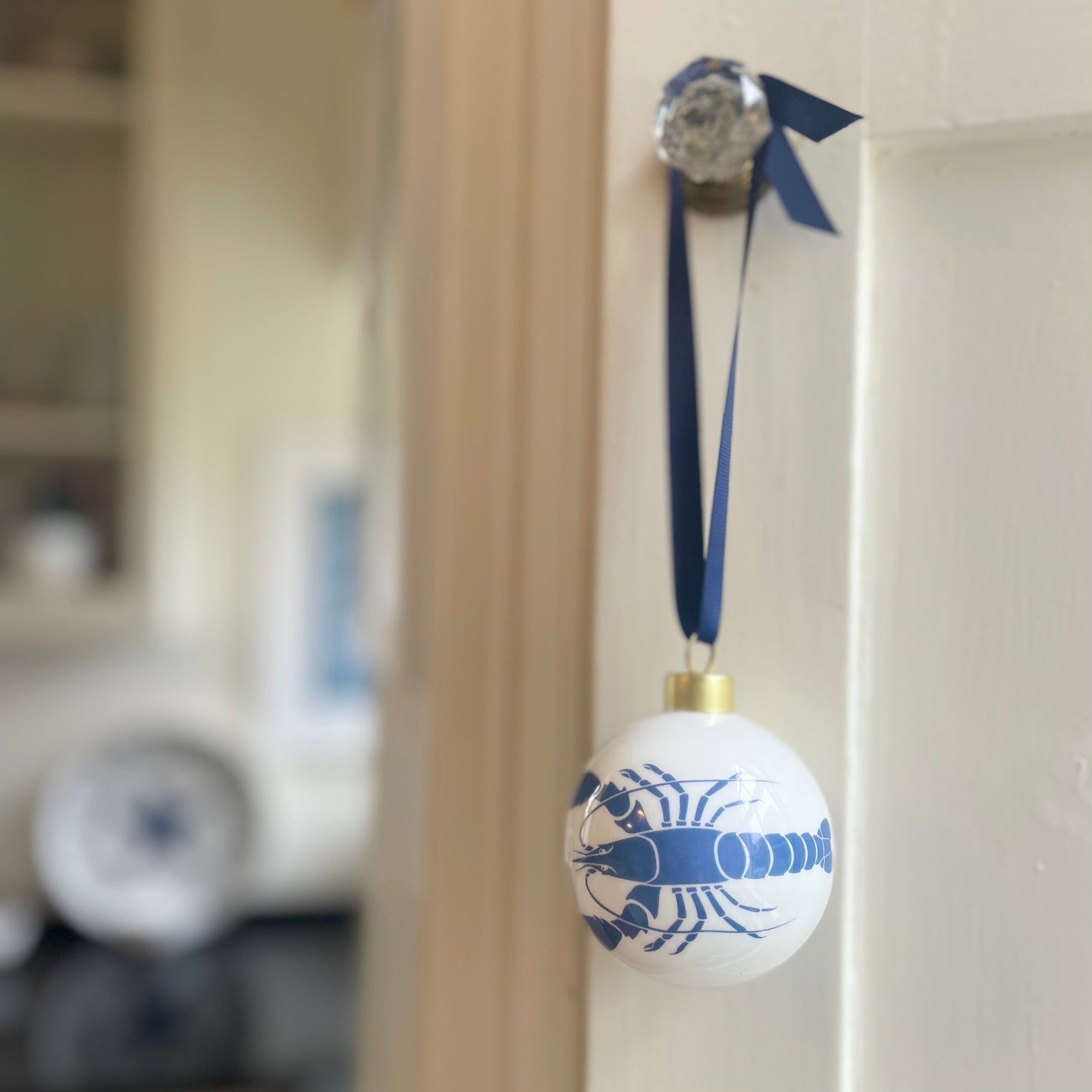 Lobster Bauble - Fine Bone China Coastal Design-SeaKisses