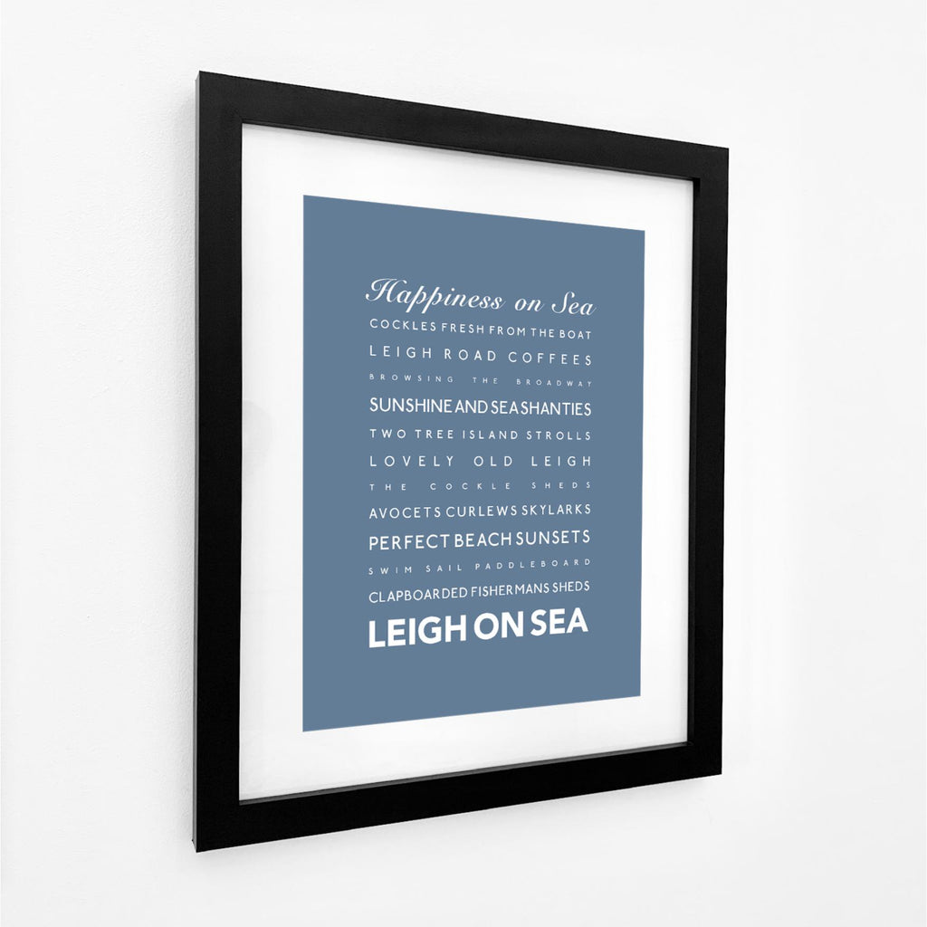 Leigh-on-Sea Typographic Print-SeaKisses