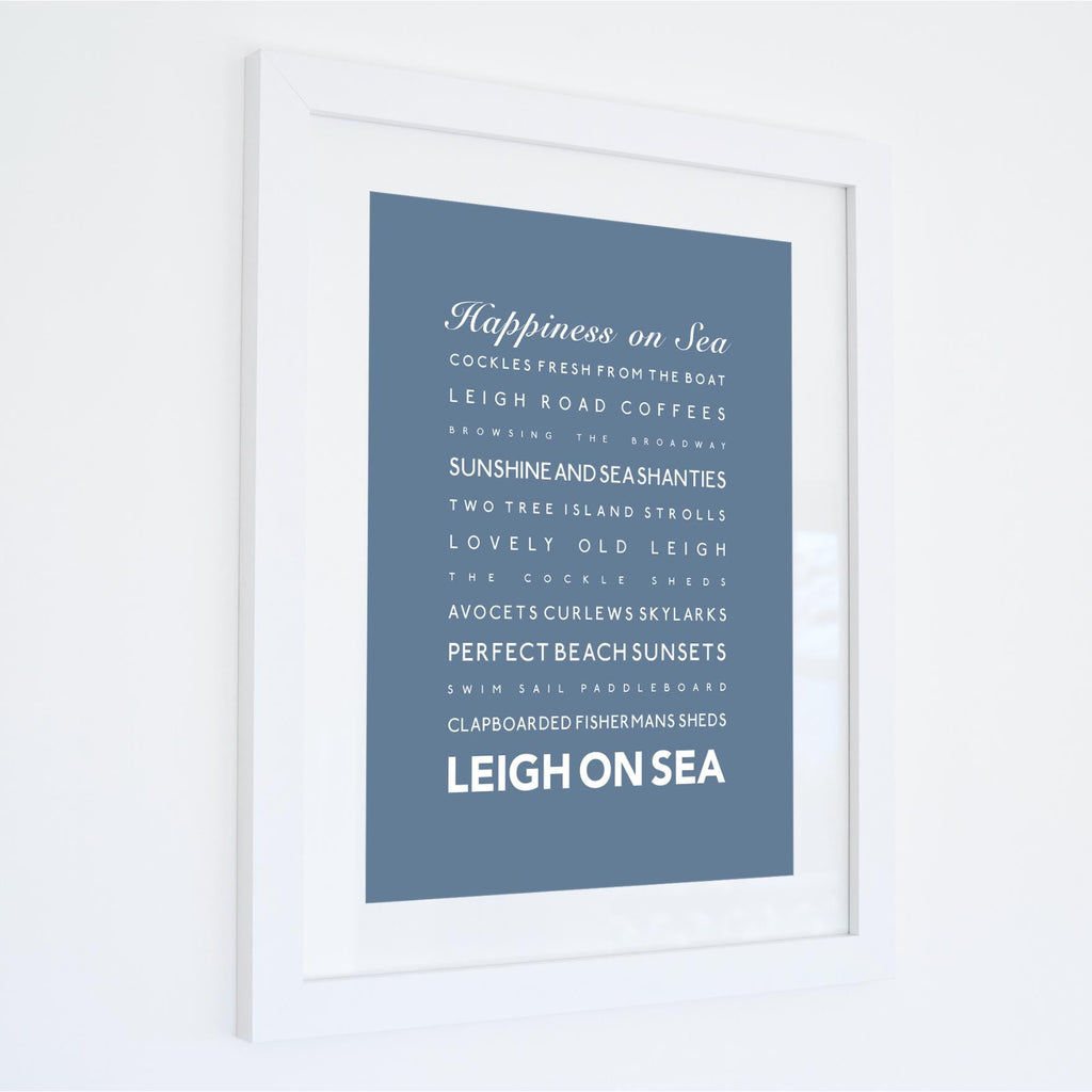 Leigh-on-Sea Typographic Print-SeaKisses