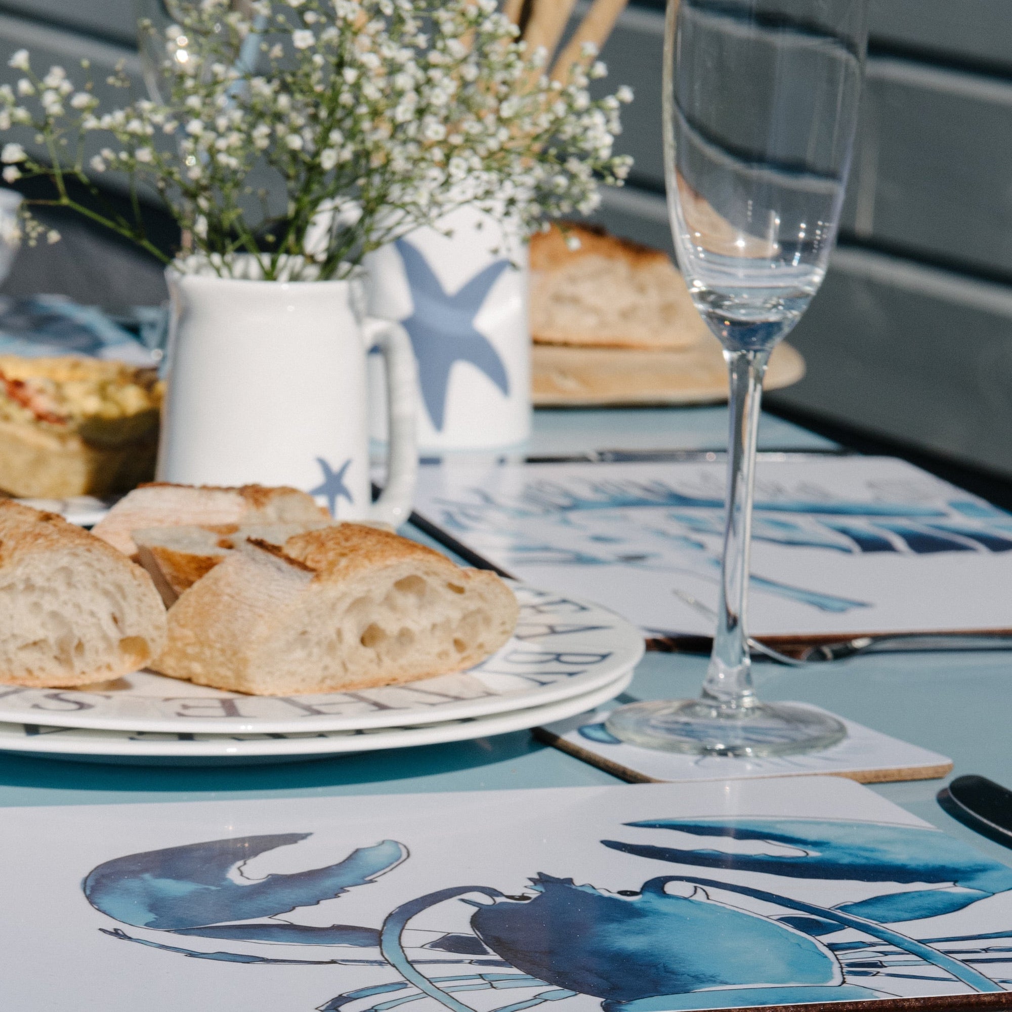 Lobster Design Serving Mat - Slight Second-SeaKisses