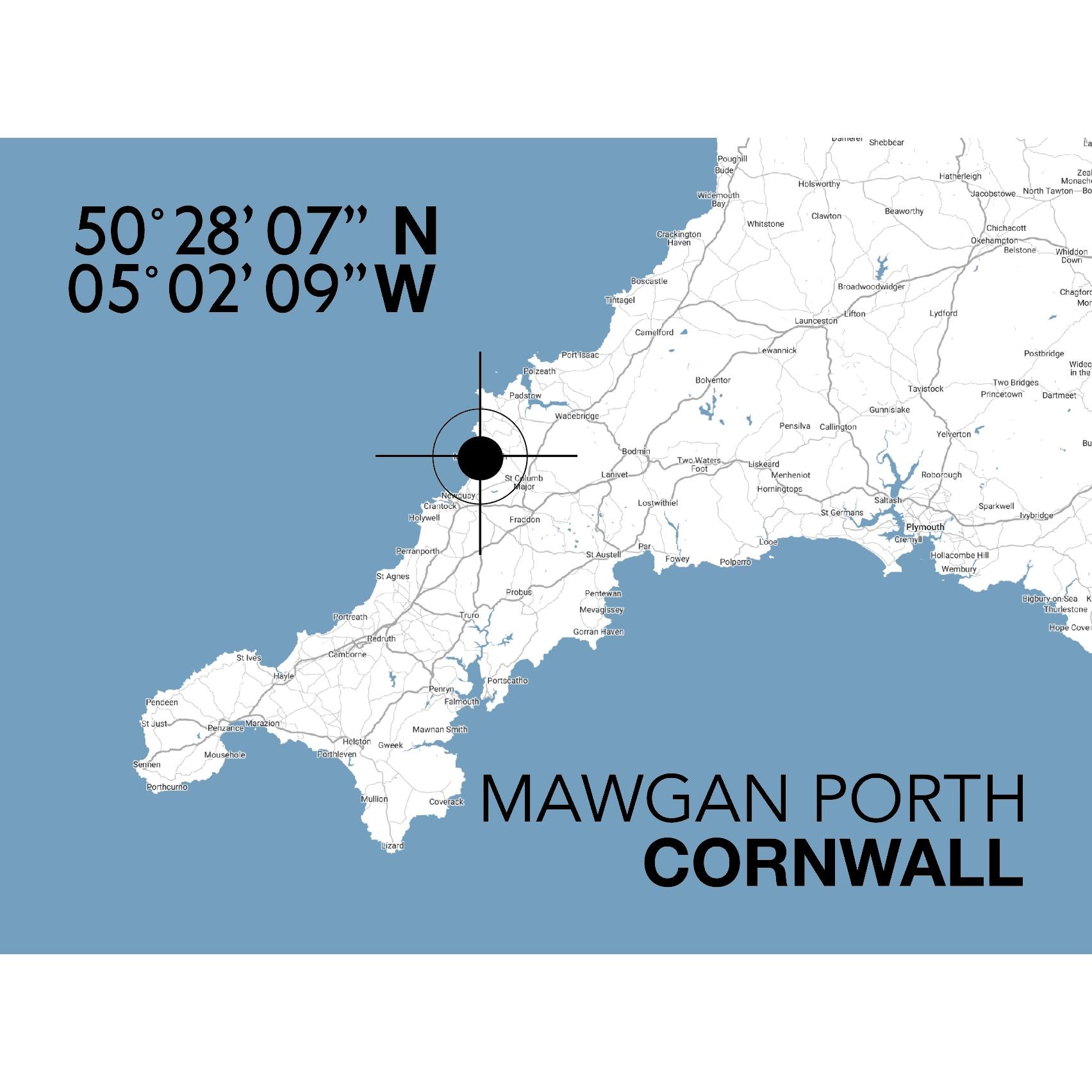 Mawgan Porth Landmark Map-SeaKisses
