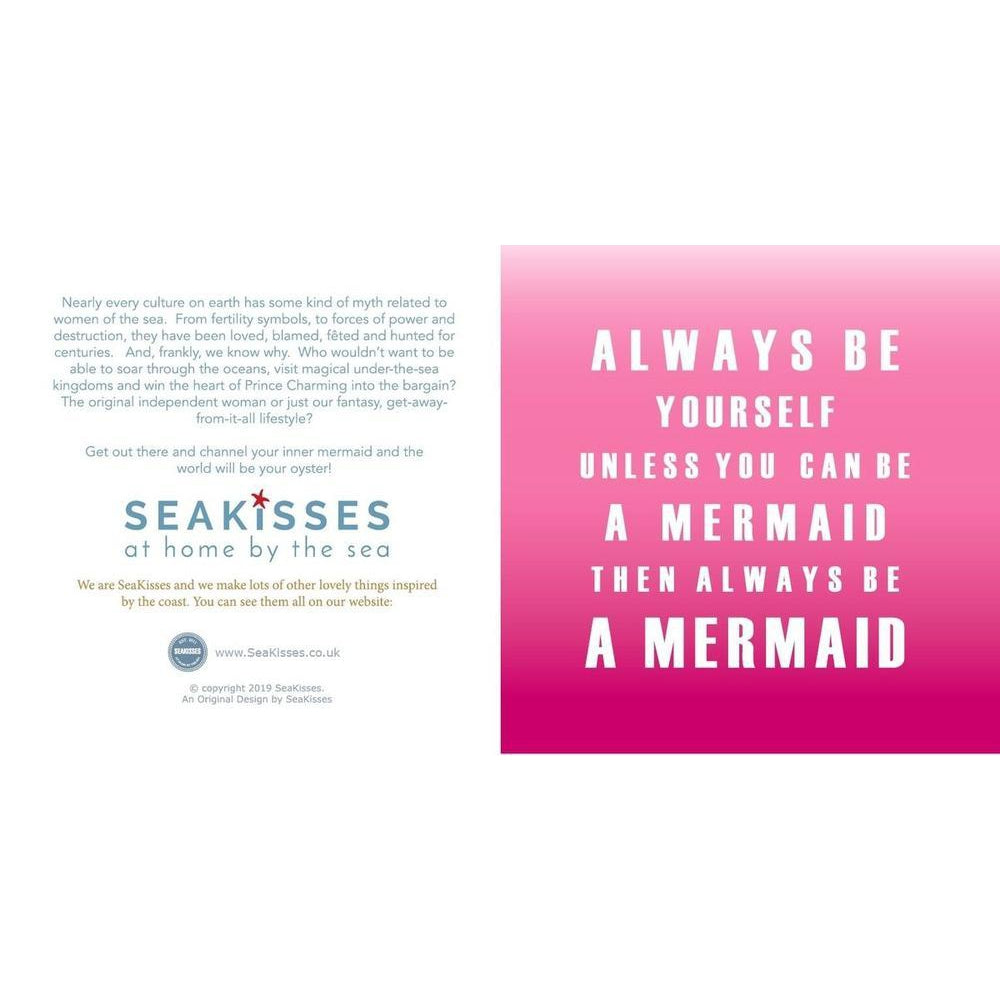 Mermaid - Greeting Card-SeaKisses