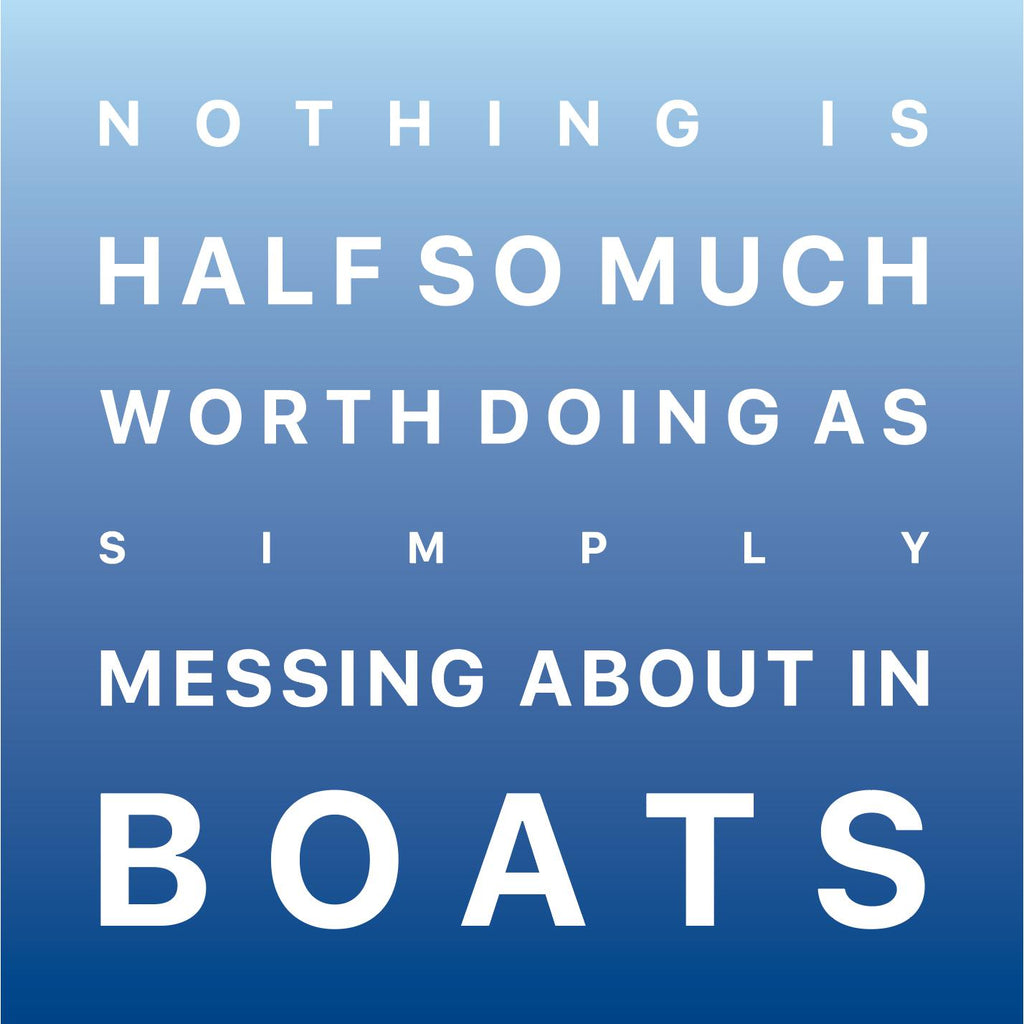 Messing About in Boats - Greeting Card-SeaKisses