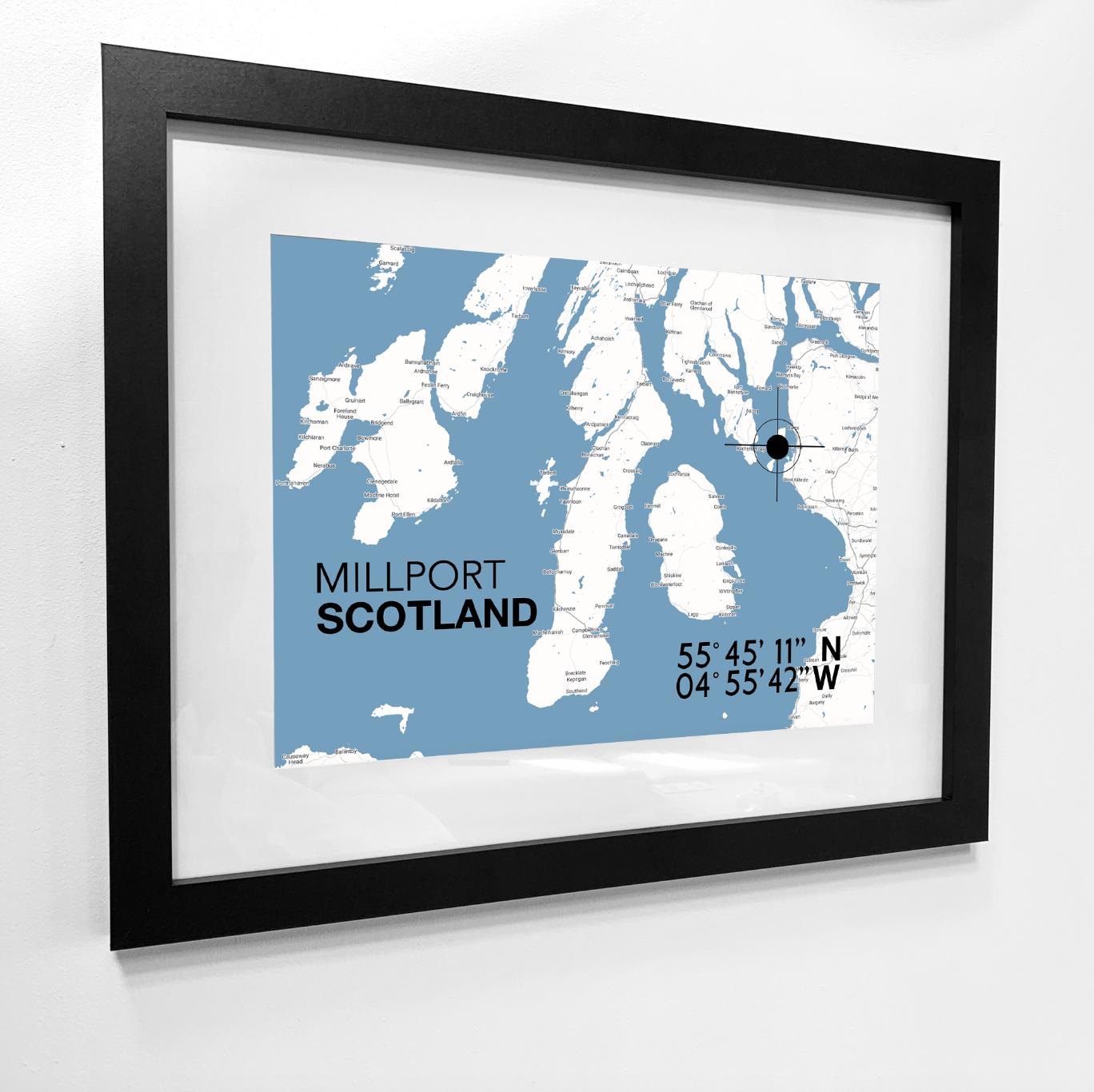 Millport Landmark Map-SeaKisses