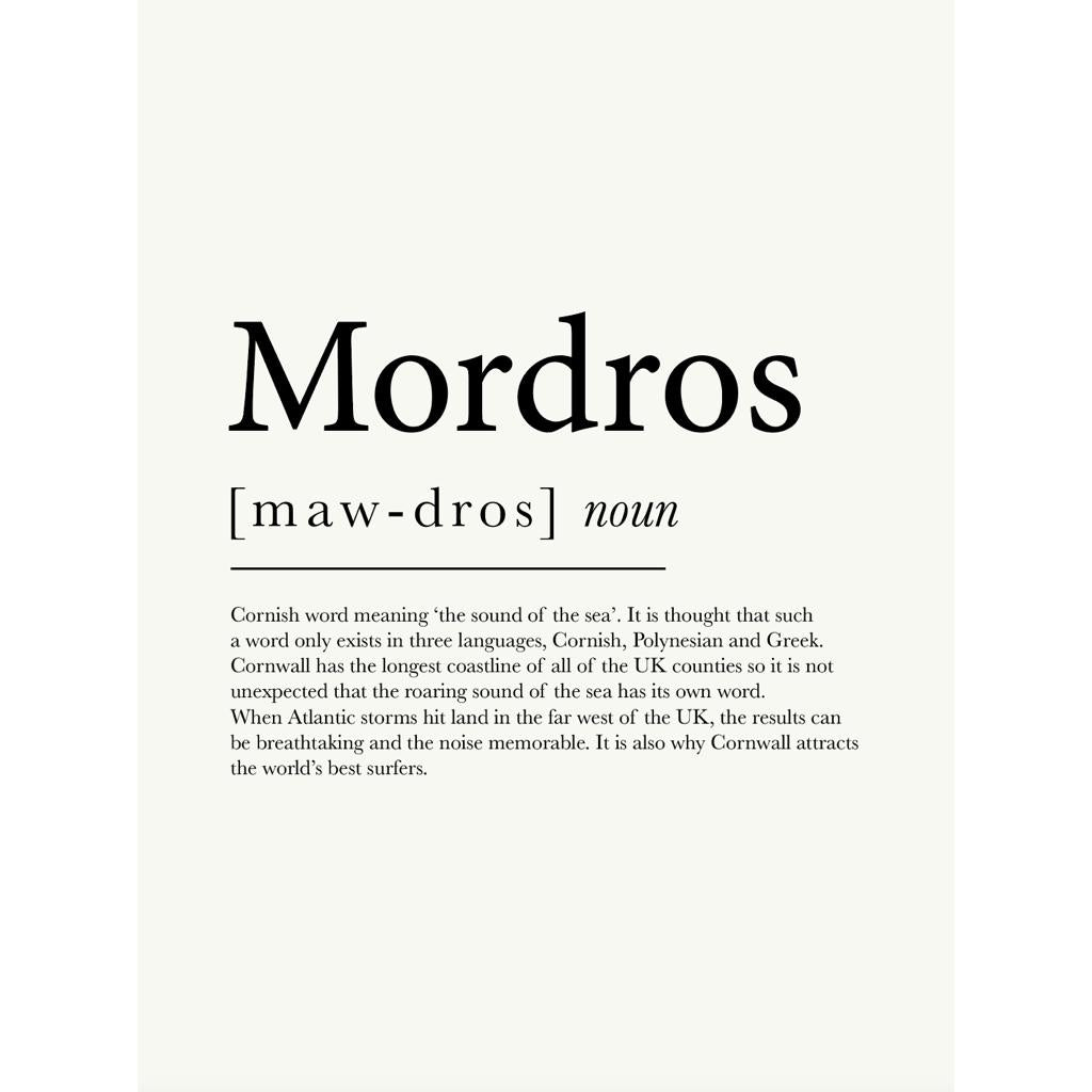 Mordros Definition Typographic-SeaKisses