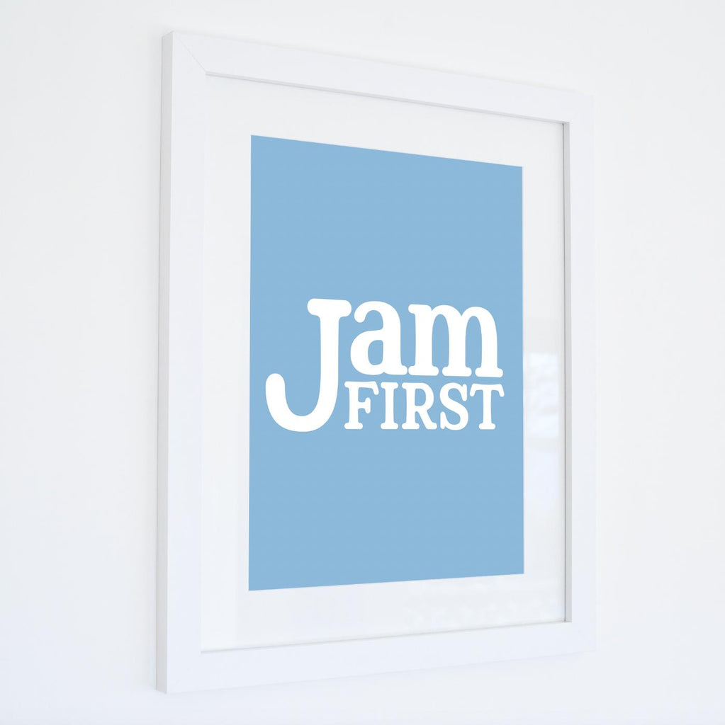 NEW! Jam First Print - Coastal Wall Art /Poster-SeaKisses