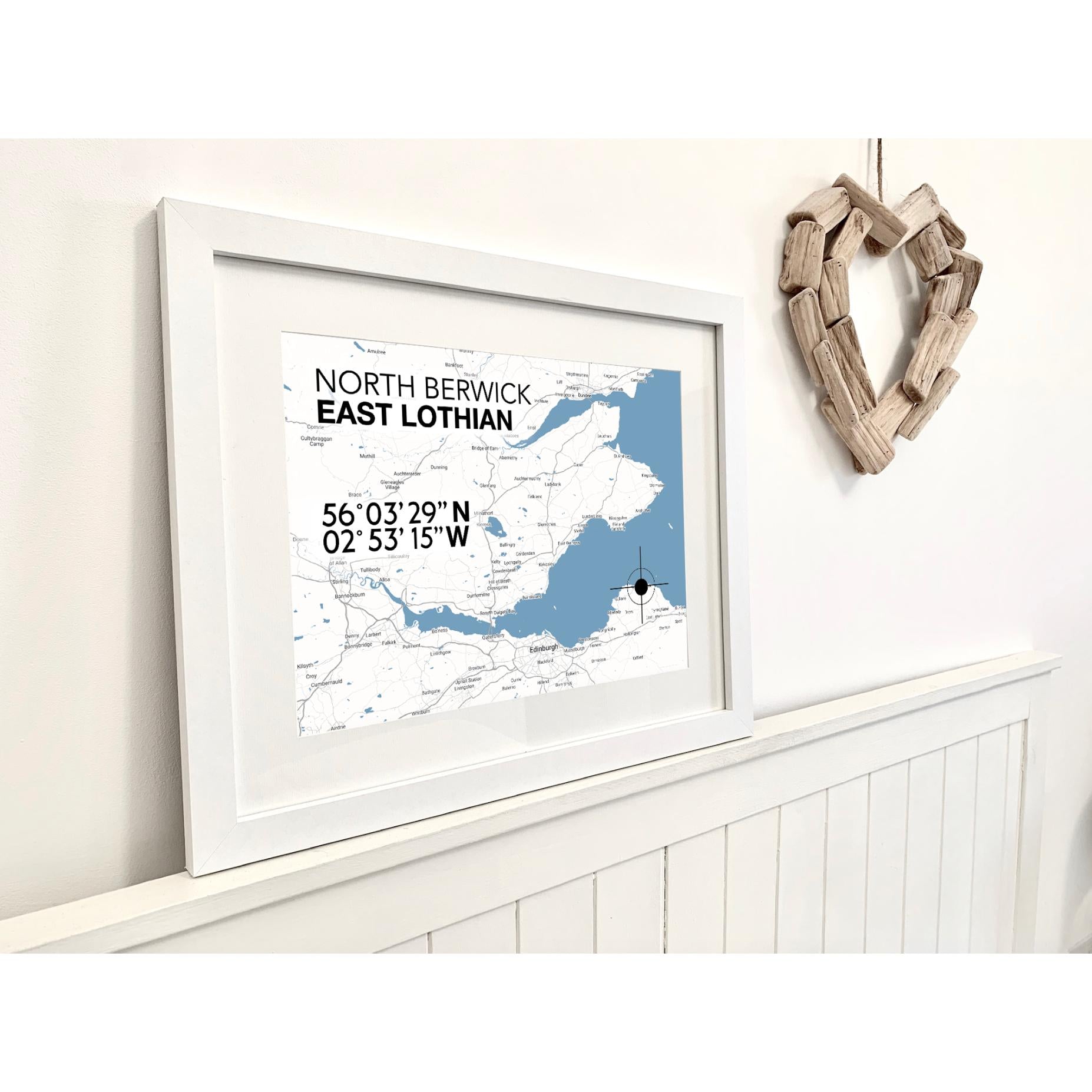 North Berwick Landmark Map-SeaKisses