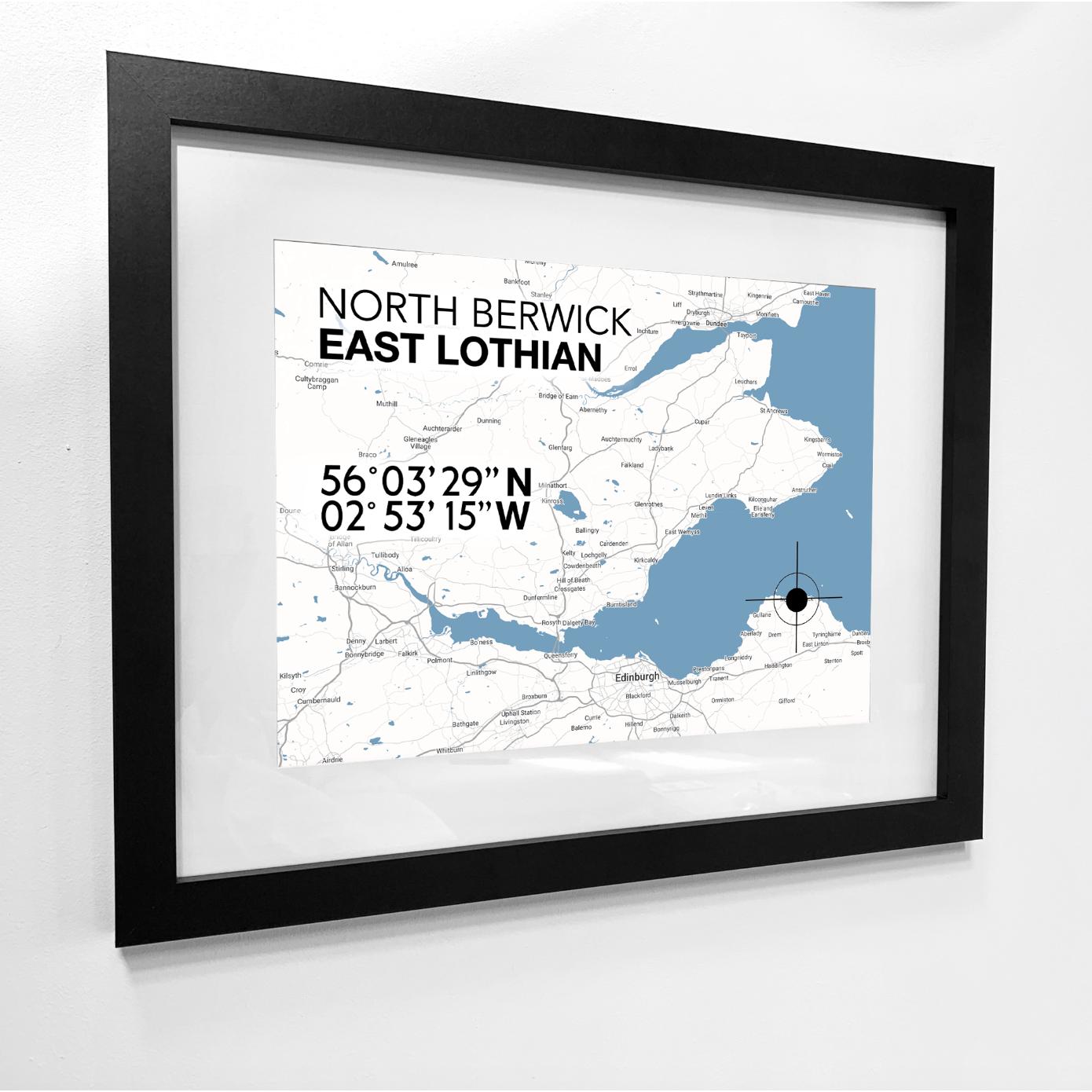 North Berwick Landmark Map-SeaKisses