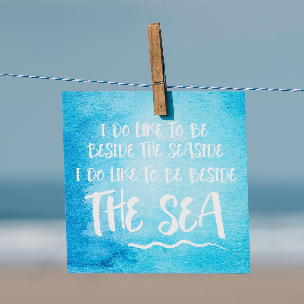 Pack Of Greeting Cards - 6 Coastal Cards-SeaKisses
