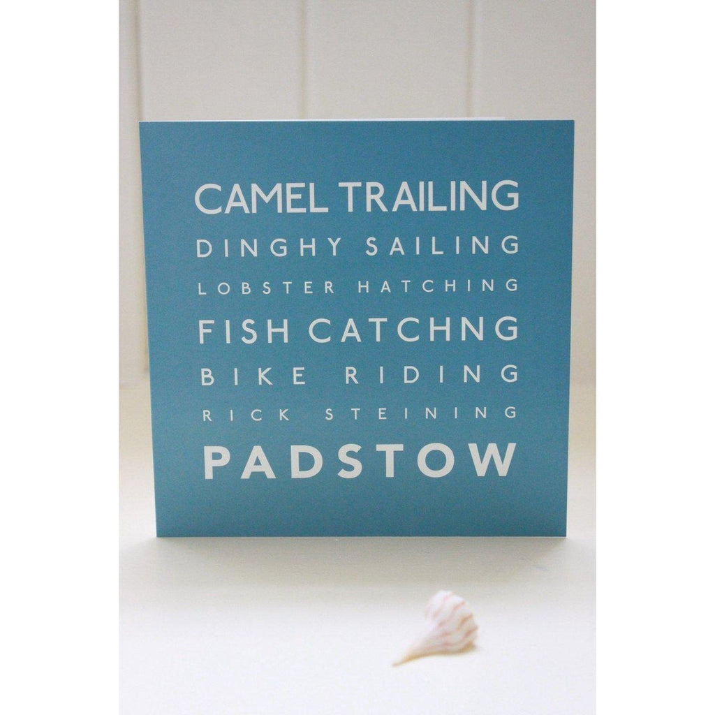 Padstow - Greeting Card-SeaKisses