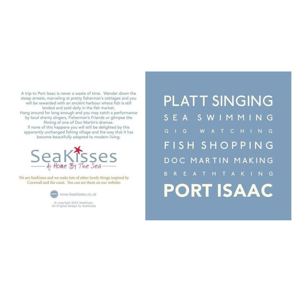 Port Isaac - Greeting Card-SeaKisses