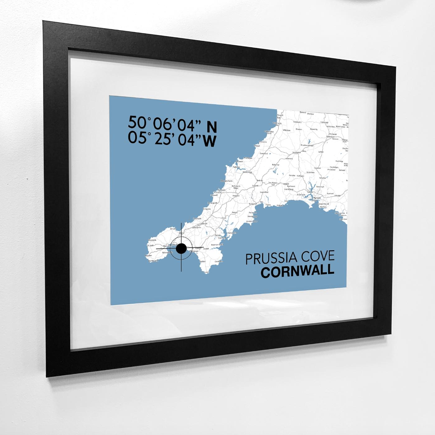 Prussia Cove Landmark Map-SeaKisses