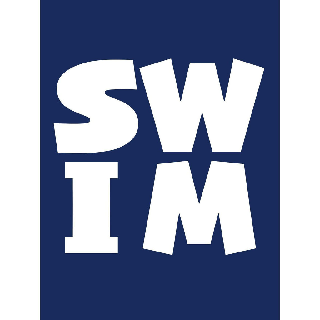 SWIM - Typographic Print-SeaKisses