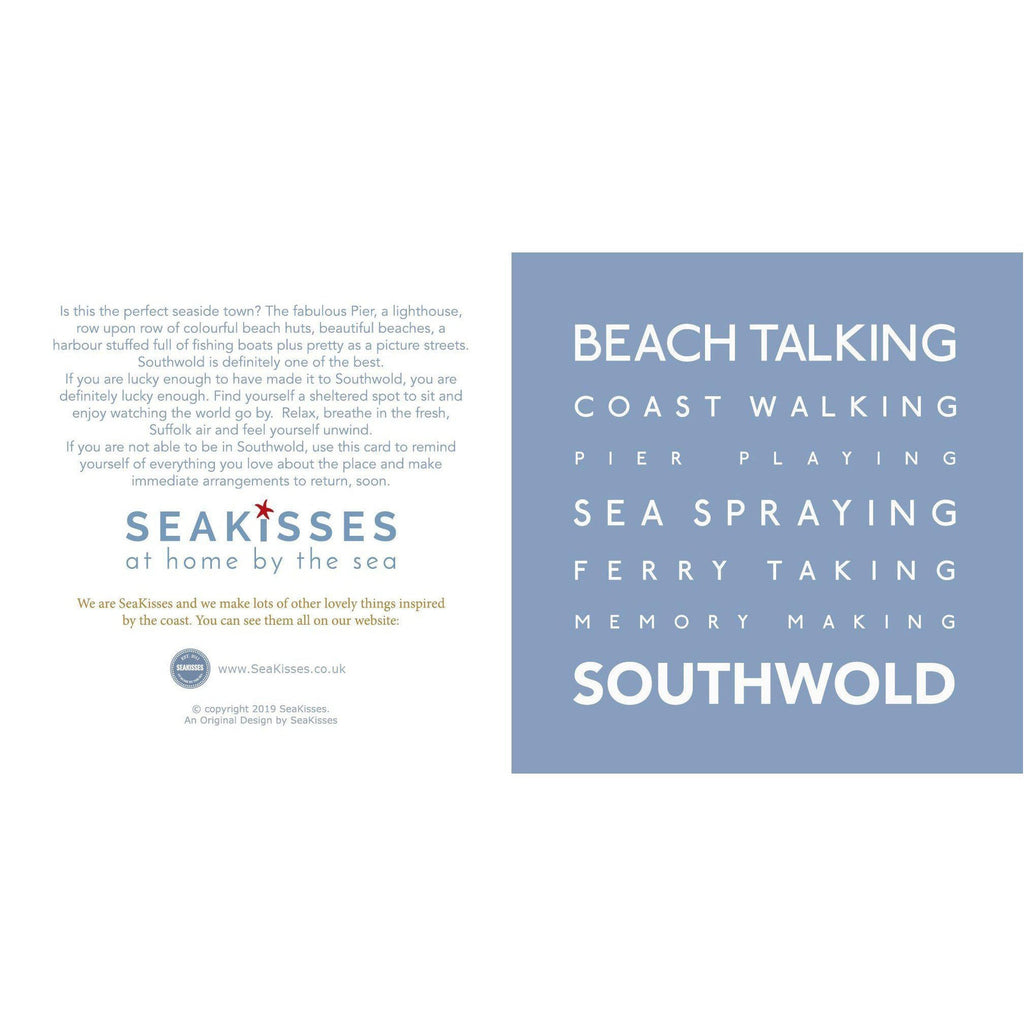 Southwold - Greeting Card-SeaKisses