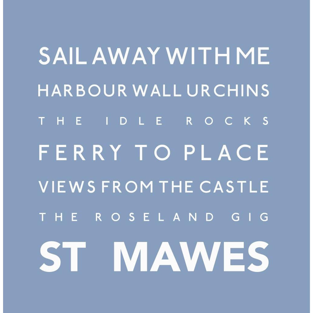 St Mawes - Greeting Card-SeaKisses