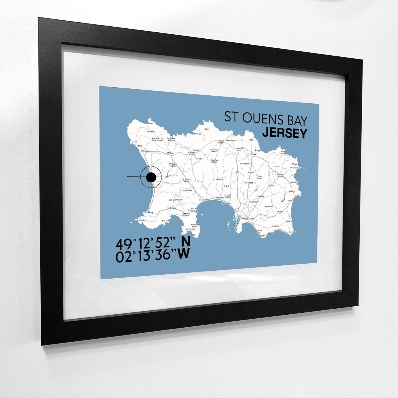 St Ouens Bay Landmark Map-SeaKisses