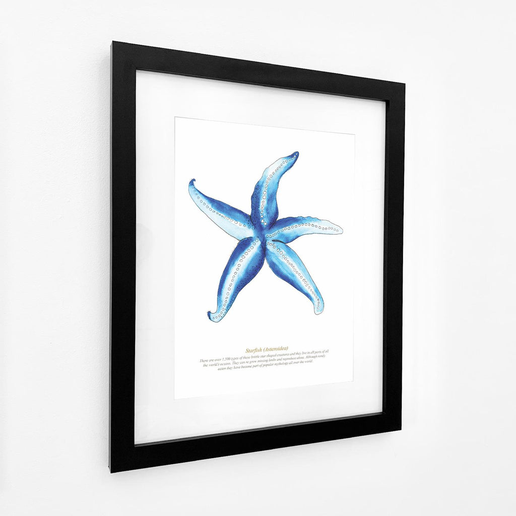 Starfish Watercolour Print-SeaKisses