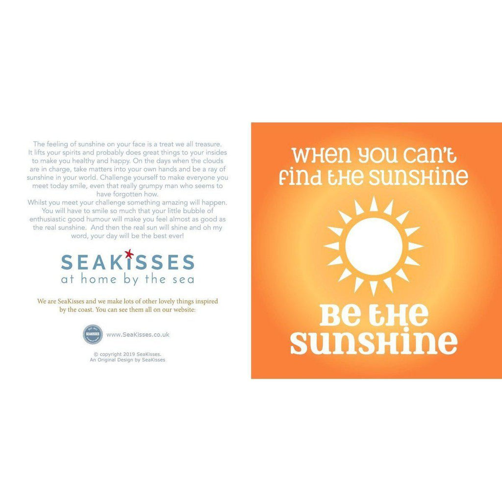 Sunshine - Greeting Card-SeaKisses