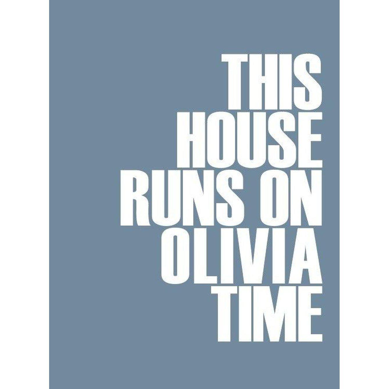 This House......Personalised Framed Print-SeaKisses