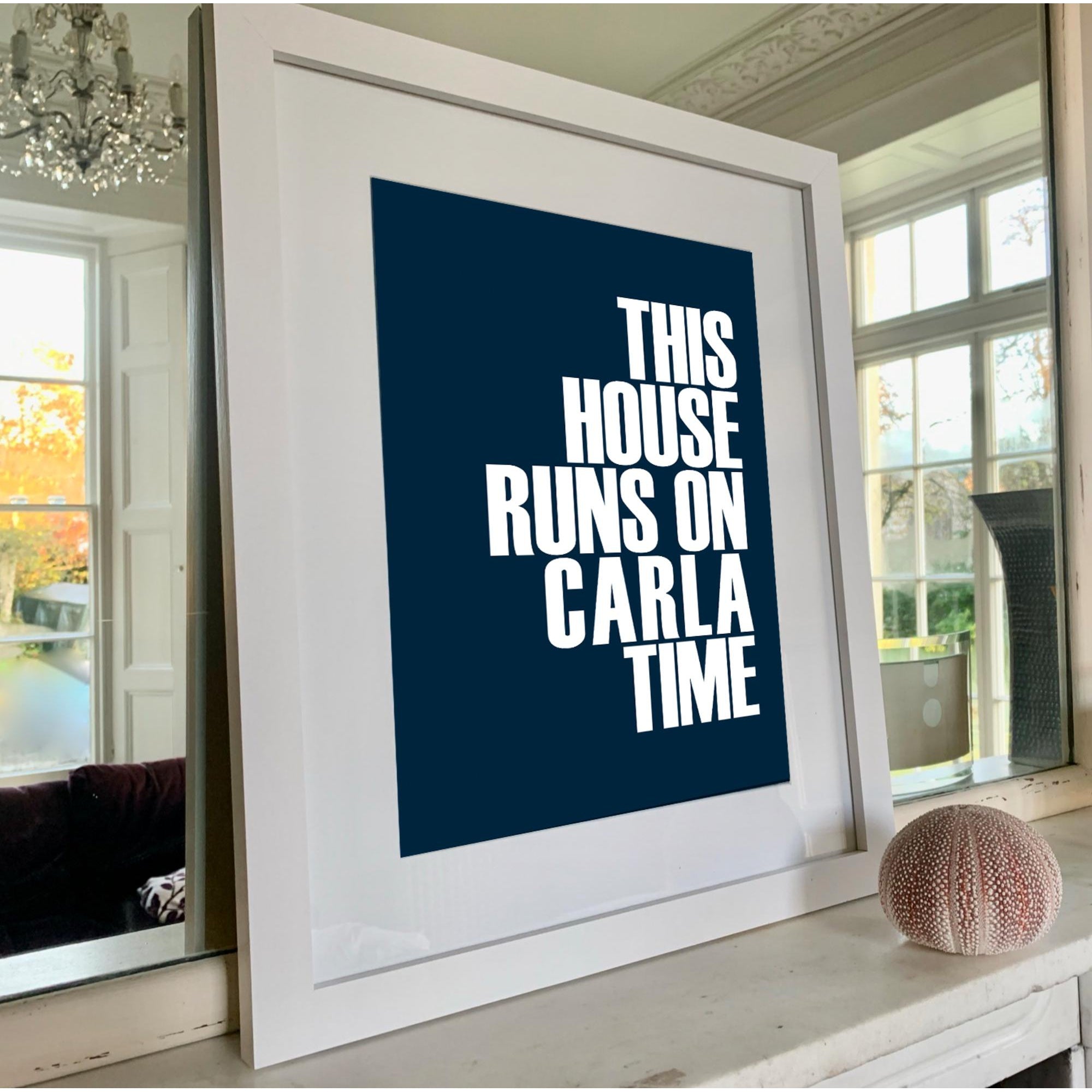 This House......Personalised Framed Print-SeaKisses