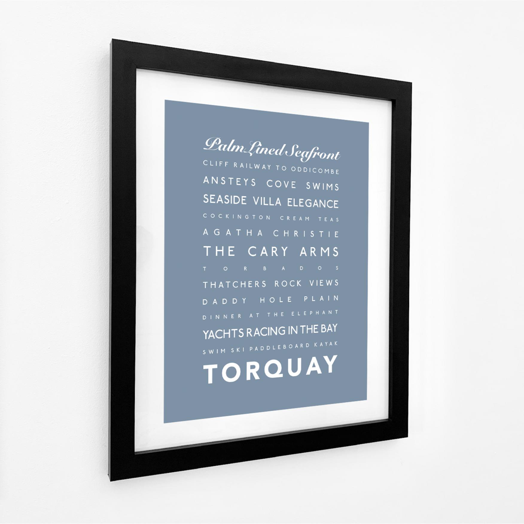 Torquay Typographic Print-SeaKisses