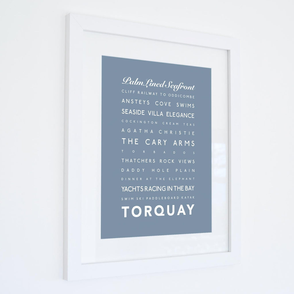 Torquay Typographic Print-SeaKisses