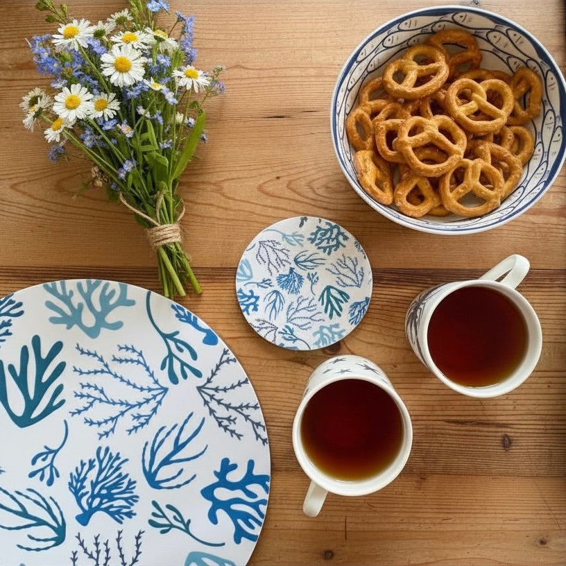 Coral Extra Large Serving Mat-SeaKisses