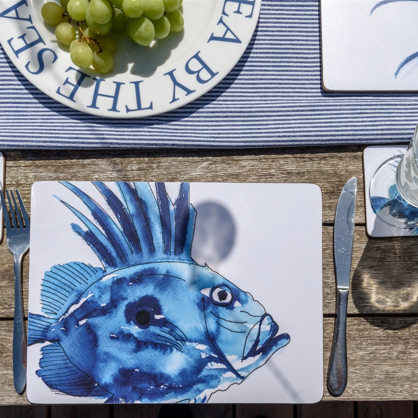 John Dory Design Placemat-SeaKisses