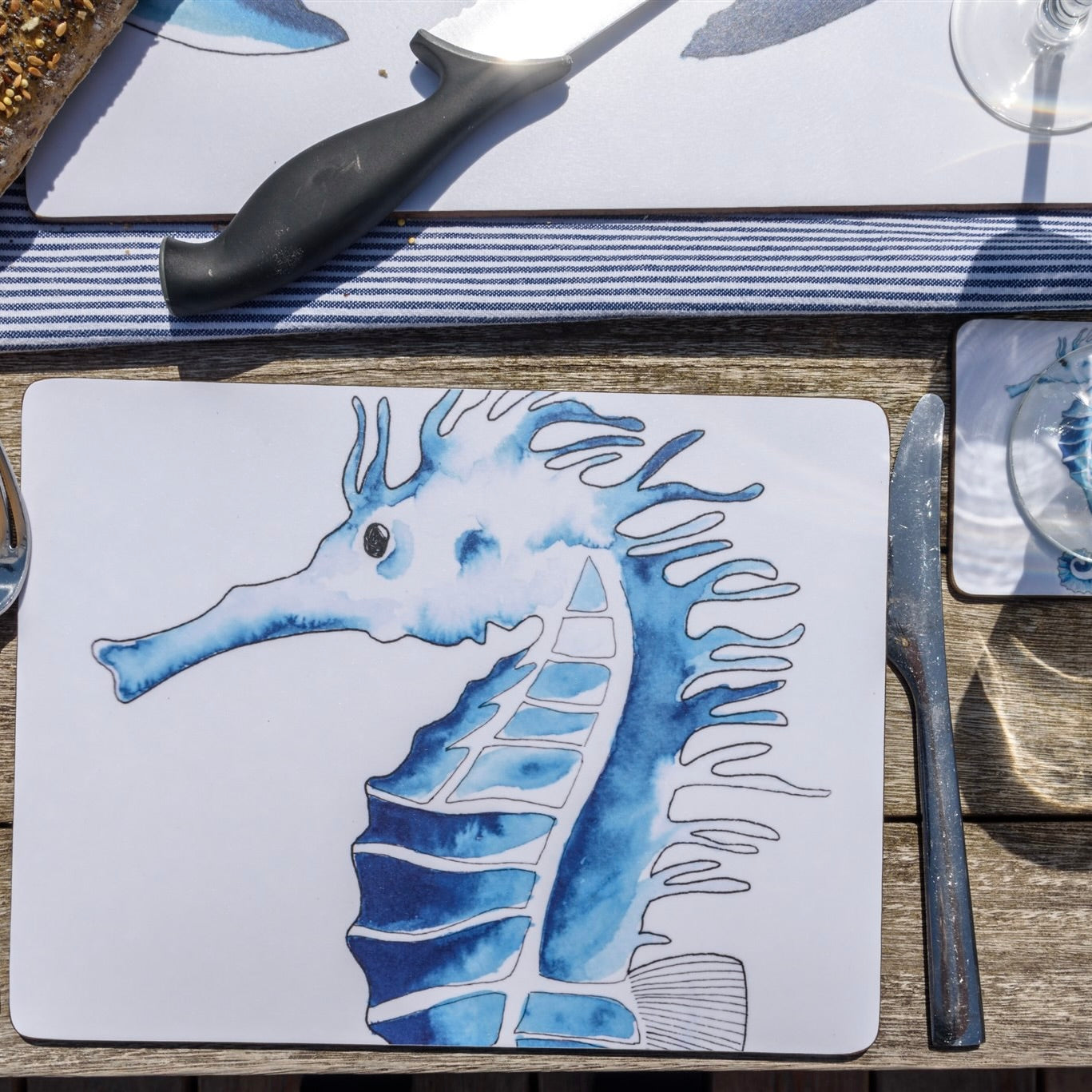 Seahorse Design Placemat-SeaKisses