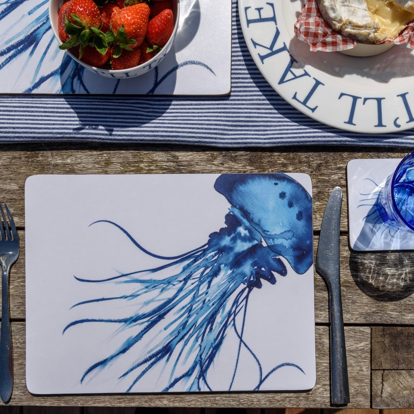 Jellyfish Design Serving Mat-SeaKisses