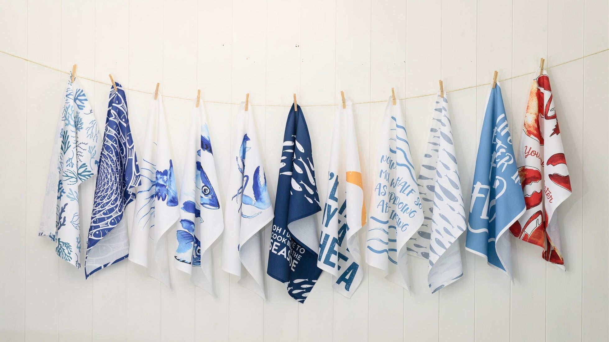 Coastal Tea Towels