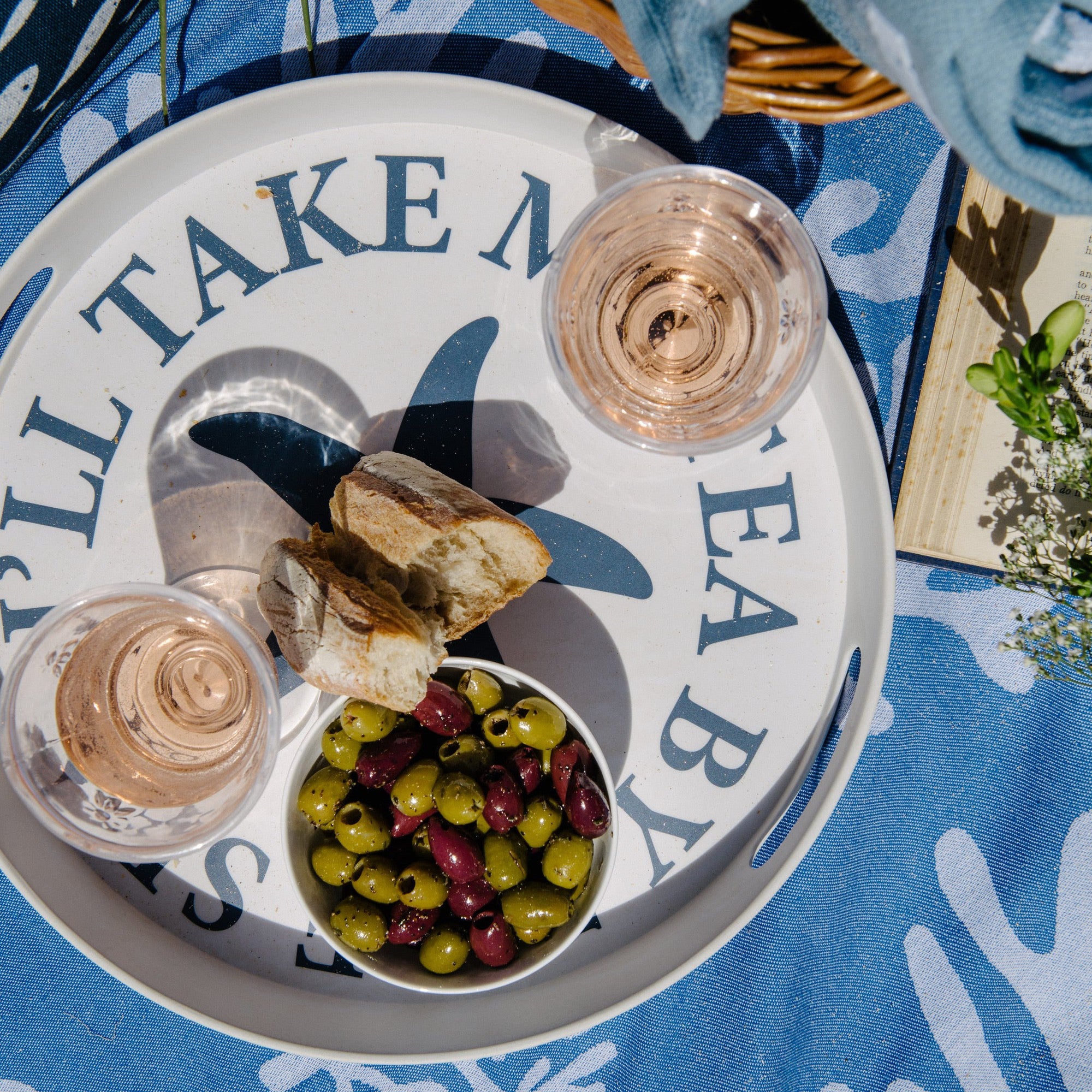 Tea by the Sea - Bamboo Fibre Starfish Tray-SeaKisses