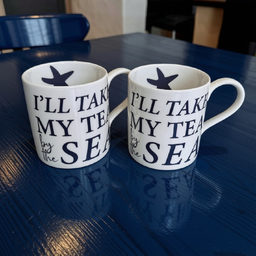 Tea By the Sea Mug - Design Second-SeaKisses