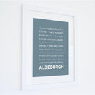 Aldeburgh Typographic Print-SeaKisses