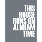 Alnham Time Typographic Print-SeaKisses