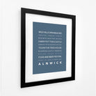 Alnwick Typographic Print-SeaKisses