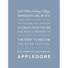 Appledore Typographic Print-SeaKisses