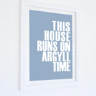 Argyll Time Typographic Print-SeaKisses