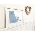 Arnside Coastal Map Print-SeaKisses