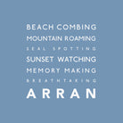 Arran - Greeting Card-SeaKisses