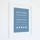 Arran Typographic Print-SeaKisses